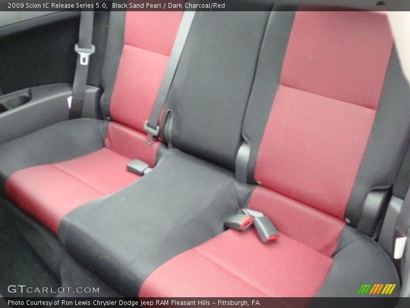 Black Sand Pearl / Dark Charcoal/Red 2009 Scion tC Release Series 5.0