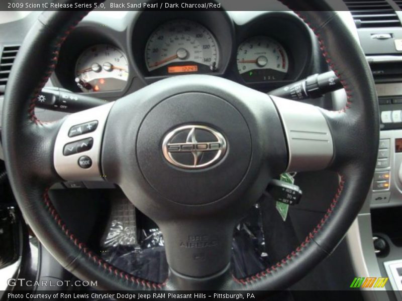 Black Sand Pearl / Dark Charcoal/Red 2009 Scion tC Release Series 5.0
