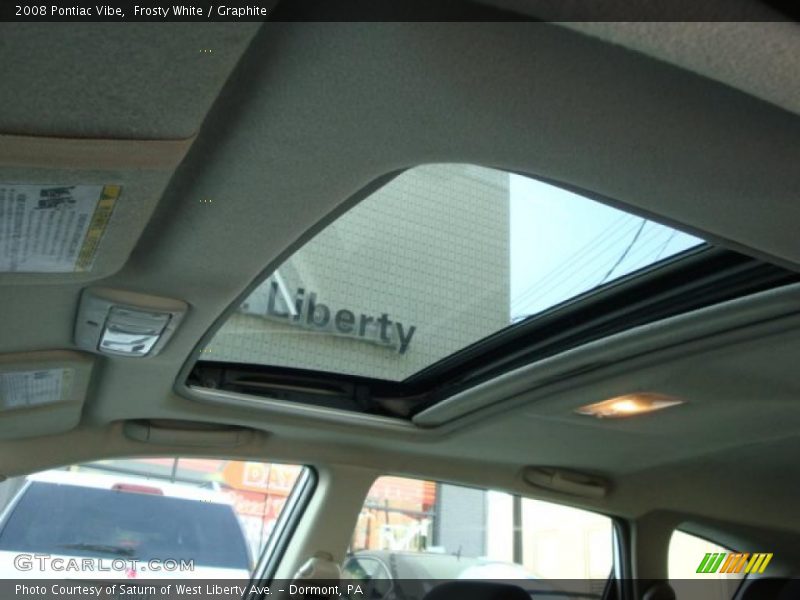 Frosty White / Graphite 2008 Pontiac Vibe