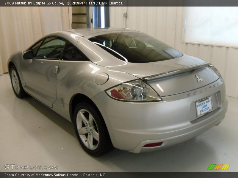 Quicksilver Pearl / Dark Charcoal 2009 Mitsubishi Eclipse GS Coupe