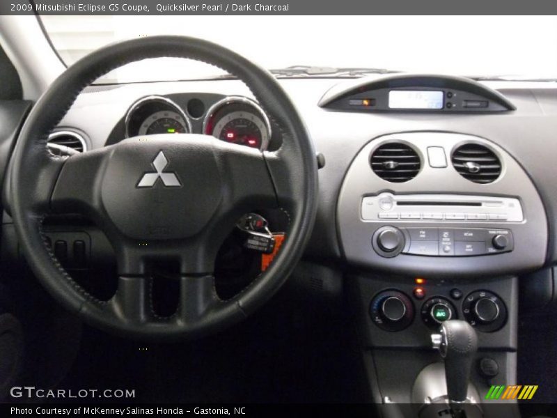 Quicksilver Pearl / Dark Charcoal 2009 Mitsubishi Eclipse GS Coupe
