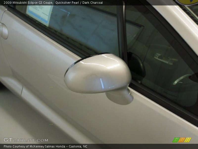 Quicksilver Pearl / Dark Charcoal 2009 Mitsubishi Eclipse GS Coupe