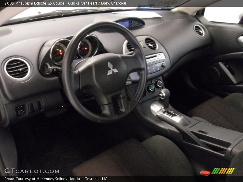 Quicksilver Pearl / Dark Charcoal 2009 Mitsubishi Eclipse GS Coupe