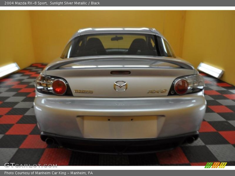 Sunlight Silver Metallic / Black 2004 Mazda RX-8 Sport