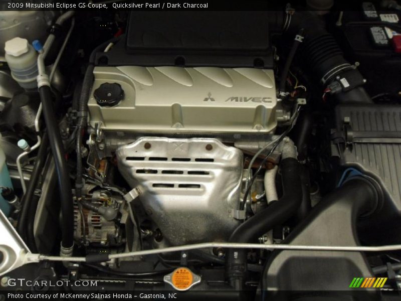 Quicksilver Pearl / Dark Charcoal 2009 Mitsubishi Eclipse GS Coupe