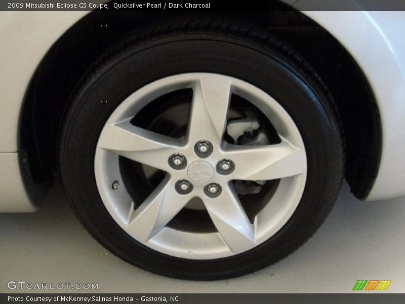 Quicksilver Pearl / Dark Charcoal 2009 Mitsubishi Eclipse GS Coupe