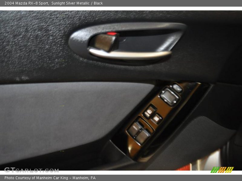 Sunlight Silver Metallic / Black 2004 Mazda RX-8 Sport