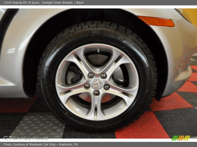 Sunlight Silver Metallic / Black 2004 Mazda RX-8 Sport