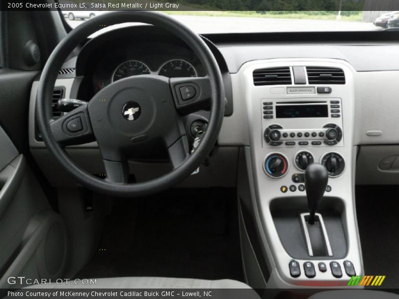 Salsa Red Metallic / Light Gray 2005 Chevrolet Equinox LS
