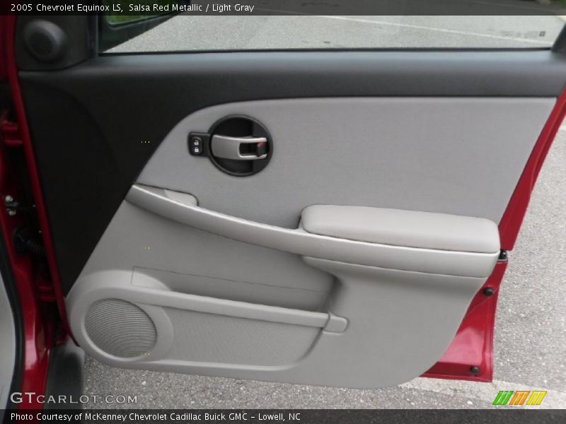 Salsa Red Metallic / Light Gray 2005 Chevrolet Equinox LS