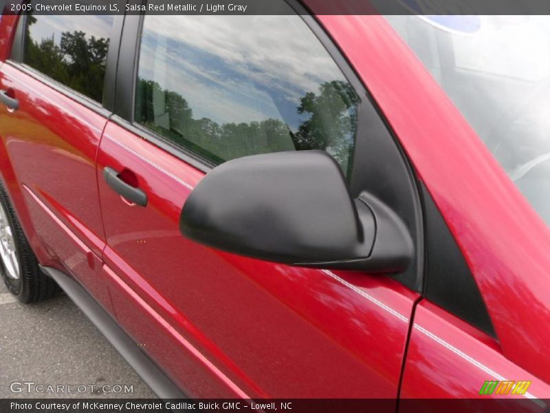 Salsa Red Metallic / Light Gray 2005 Chevrolet Equinox LS