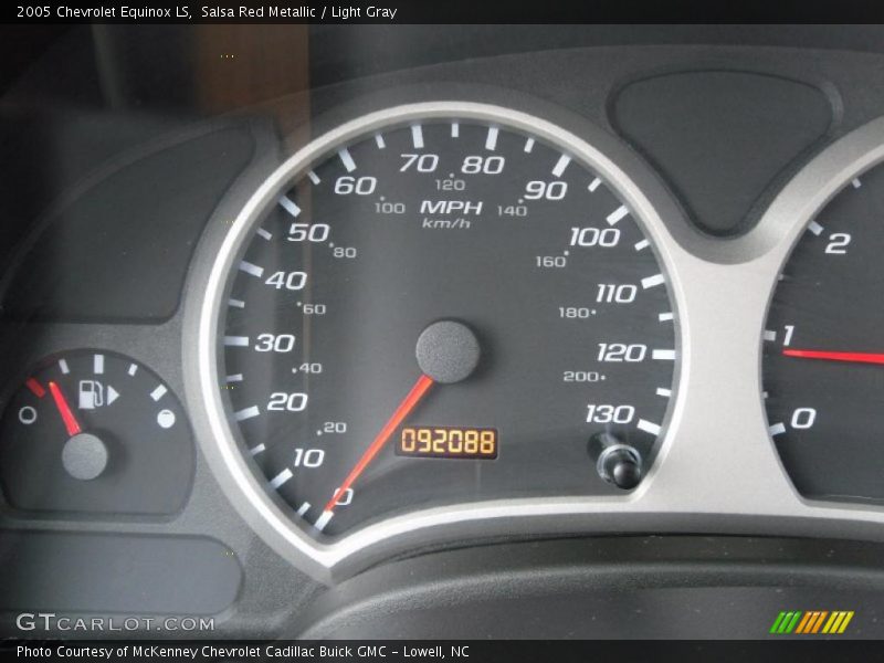 Salsa Red Metallic / Light Gray 2005 Chevrolet Equinox LS