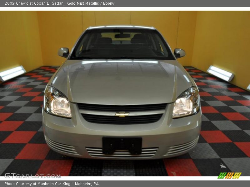 Gold Mist Metallic / Ebony 2009 Chevrolet Cobalt LT Sedan