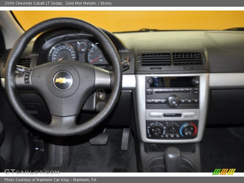 Gold Mist Metallic / Ebony 2009 Chevrolet Cobalt LT Sedan