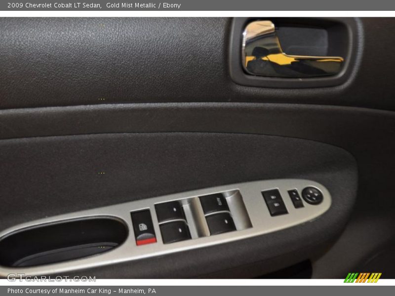Gold Mist Metallic / Ebony 2009 Chevrolet Cobalt LT Sedan