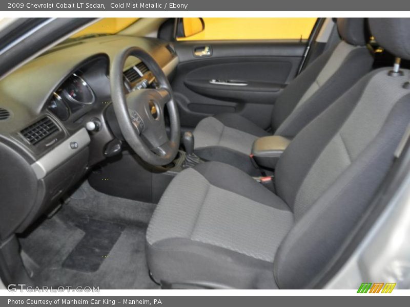 Gold Mist Metallic / Ebony 2009 Chevrolet Cobalt LT Sedan