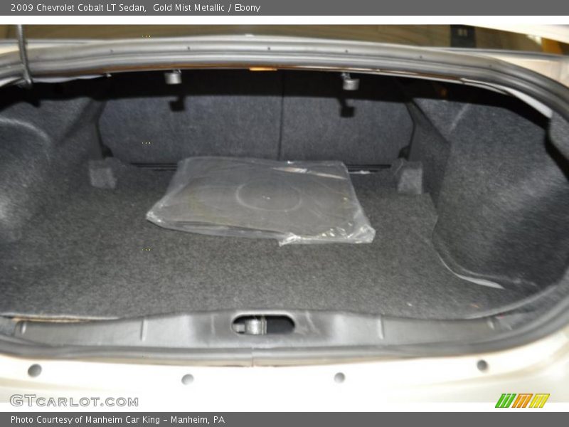 Gold Mist Metallic / Ebony 2009 Chevrolet Cobalt LT Sedan