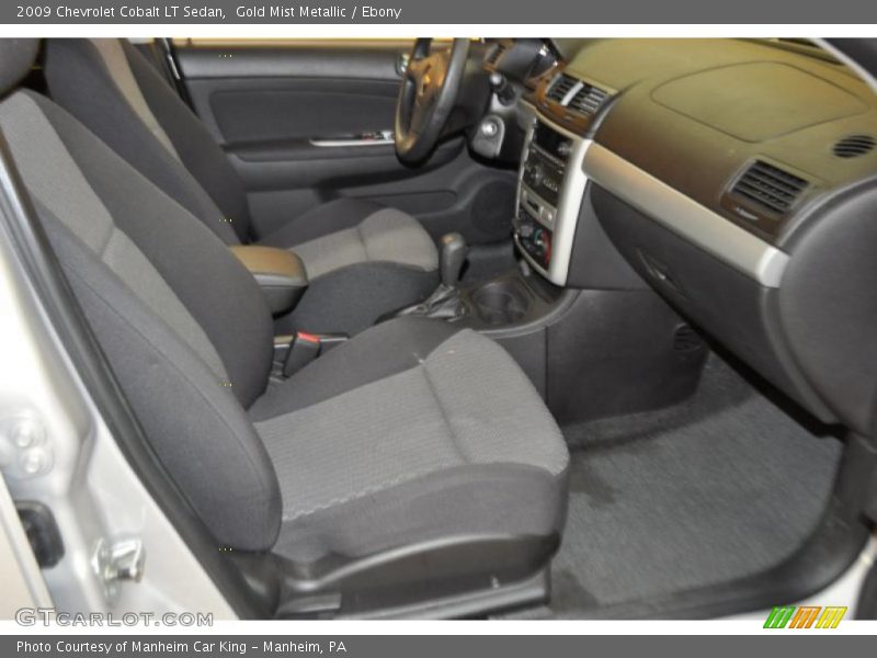 Gold Mist Metallic / Ebony 2009 Chevrolet Cobalt LT Sedan