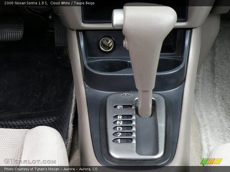 Cloud White / Taupe Beige 2006 Nissan Sentra 1.8 S