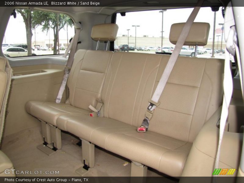Blizzard White / Sand Beige 2006 Nissan Armada LE