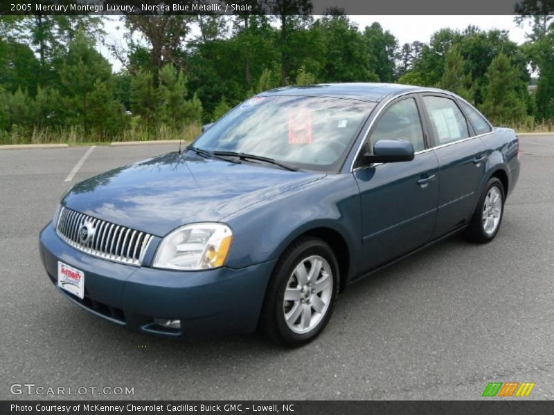 Norsea Blue Metallic / Shale 2005 Mercury Montego Luxury