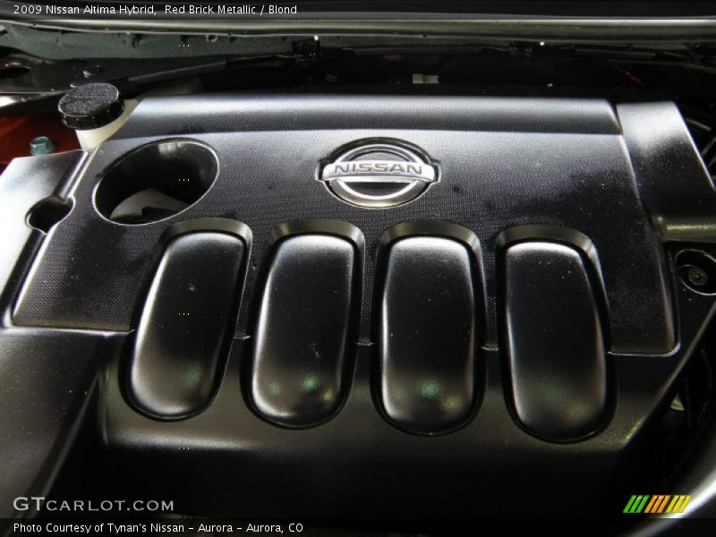 Red Brick Metallic / Blond 2009 Nissan Altima Hybrid