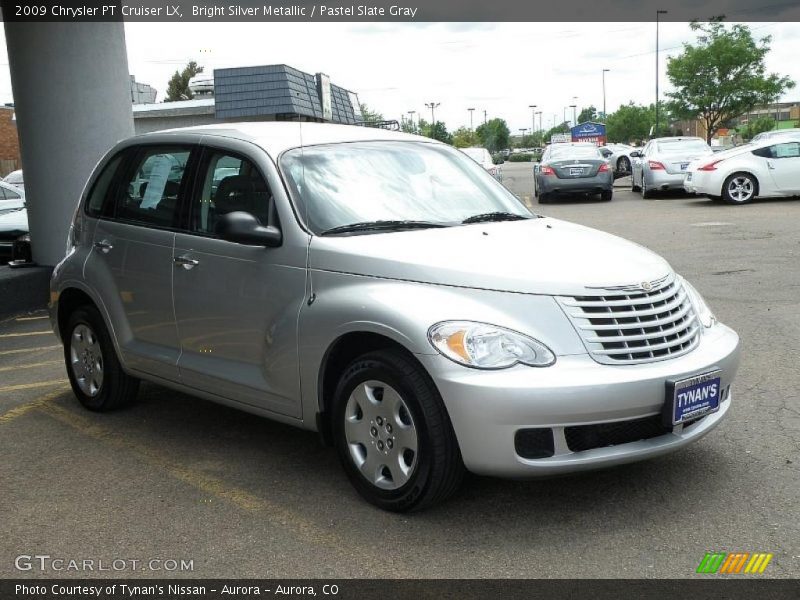 Bright Silver Metallic / Pastel Slate Gray 2009 Chrysler PT Cruiser LX