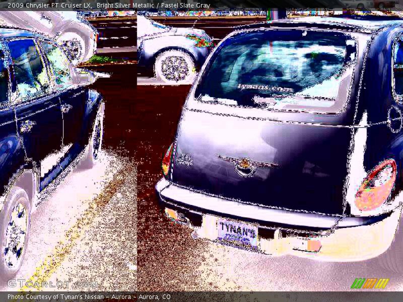 Bright Silver Metallic / Pastel Slate Gray 2009 Chrysler PT Cruiser LX