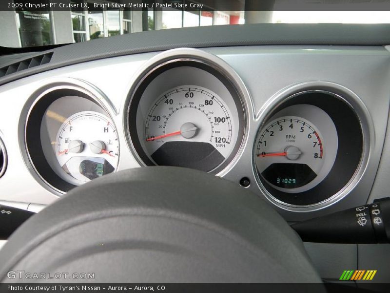 Bright Silver Metallic / Pastel Slate Gray 2009 Chrysler PT Cruiser LX