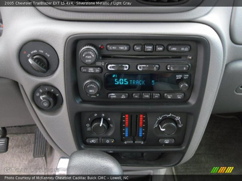 Silverstone Metallic / Light Gray 2005 Chevrolet TrailBlazer EXT LS 4x4