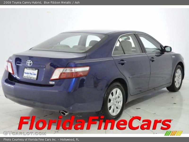 Blue Ribbon Metallic / Ash 2009 Toyota Camry Hybrid