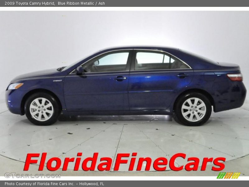 Blue Ribbon Metallic / Ash 2009 Toyota Camry Hybrid