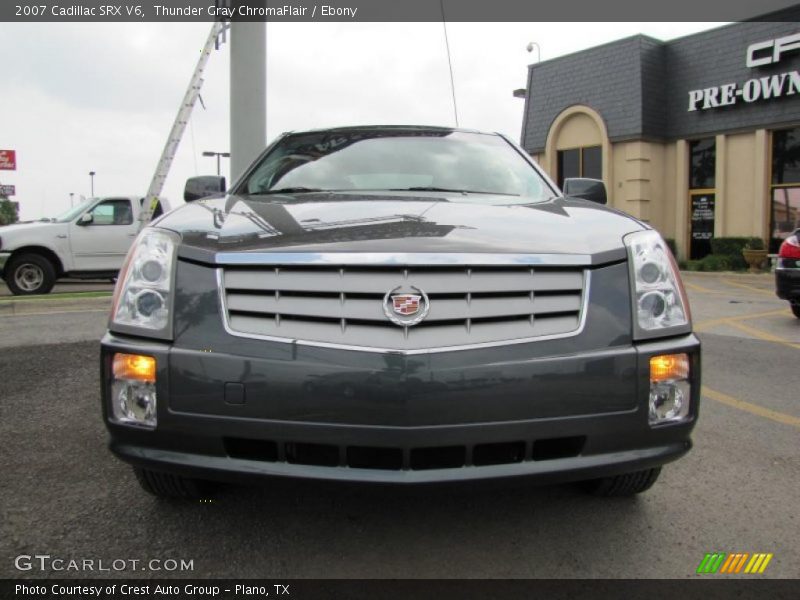 Thunder Gray ChromaFlair / Ebony 2007 Cadillac SRX V6