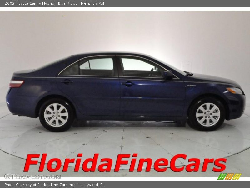 Blue Ribbon Metallic / Ash 2009 Toyota Camry Hybrid