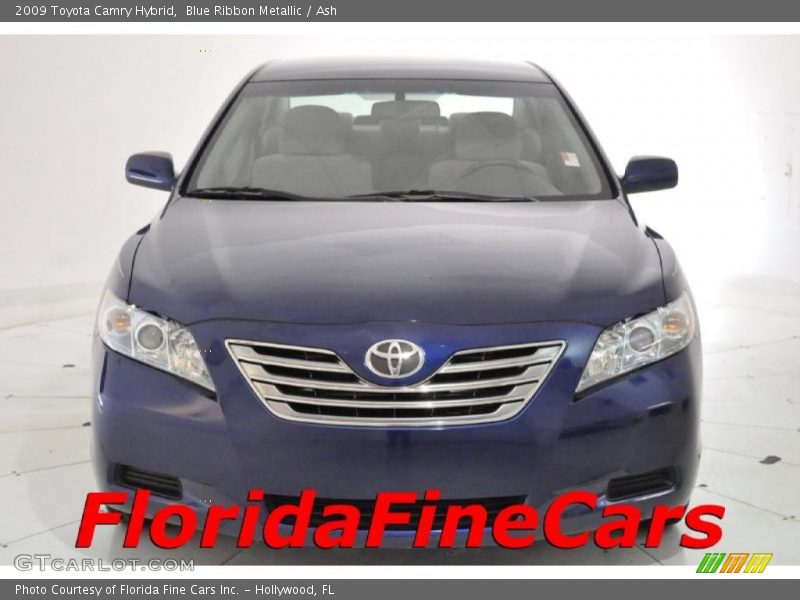 Blue Ribbon Metallic / Ash 2009 Toyota Camry Hybrid