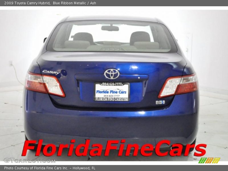 Blue Ribbon Metallic / Ash 2009 Toyota Camry Hybrid