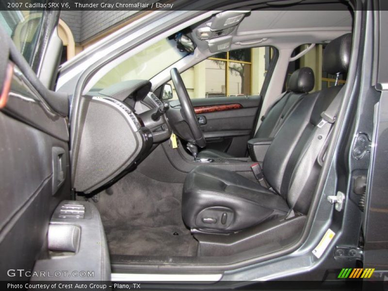 Thunder Gray ChromaFlair / Ebony 2007 Cadillac SRX V6