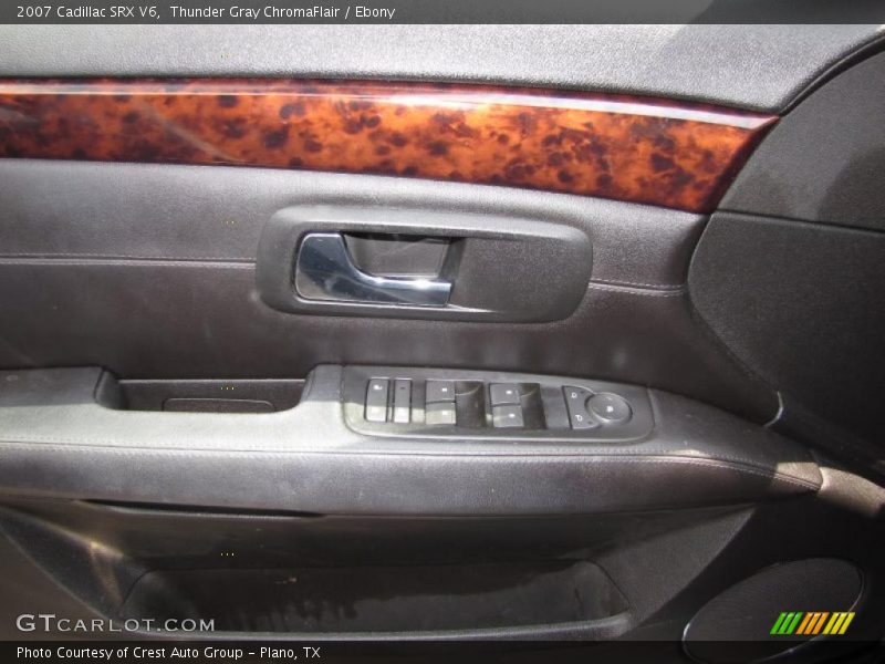 Thunder Gray ChromaFlair / Ebony 2007 Cadillac SRX V6