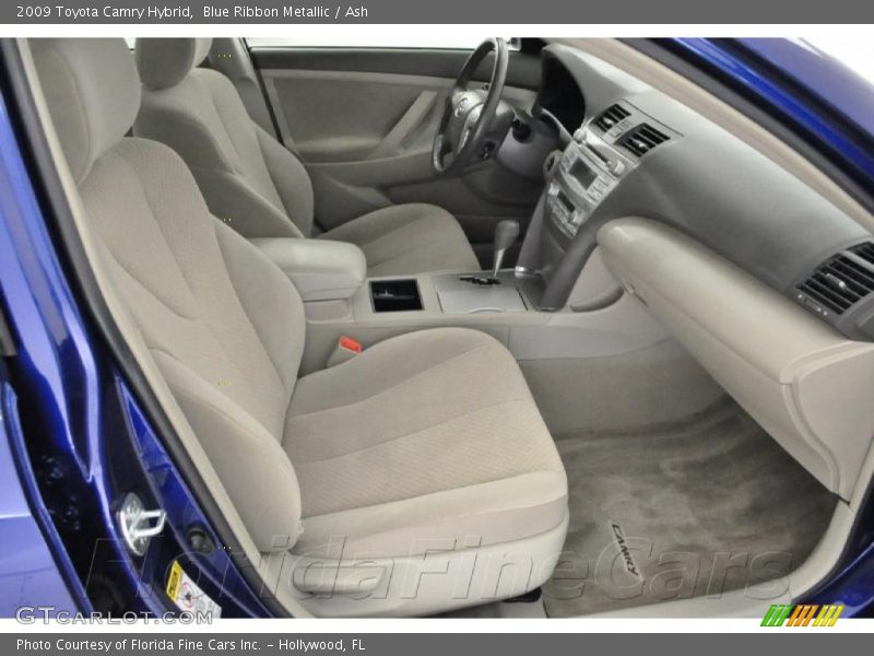 Blue Ribbon Metallic / Ash 2009 Toyota Camry Hybrid