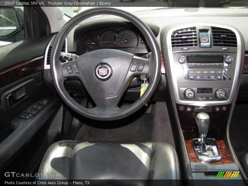Thunder Gray ChromaFlair / Ebony 2007 Cadillac SRX V6