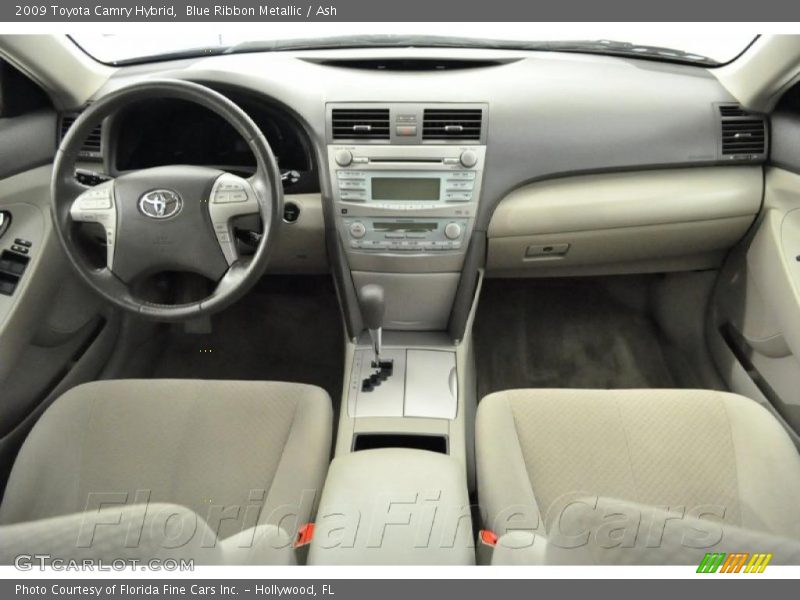 Blue Ribbon Metallic / Ash 2009 Toyota Camry Hybrid