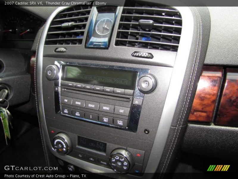 Thunder Gray ChromaFlair / Ebony 2007 Cadillac SRX V6