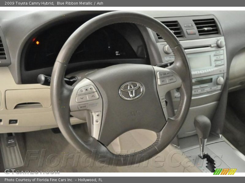 Blue Ribbon Metallic / Ash 2009 Toyota Camry Hybrid