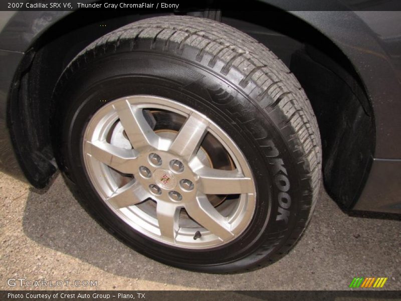 Thunder Gray ChromaFlair / Ebony 2007 Cadillac SRX V6
