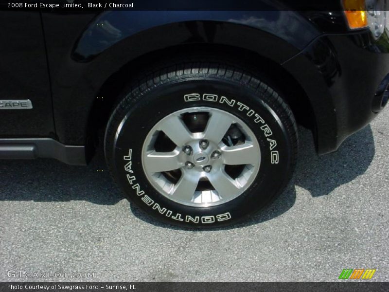 Black / Charcoal 2008 Ford Escape Limited