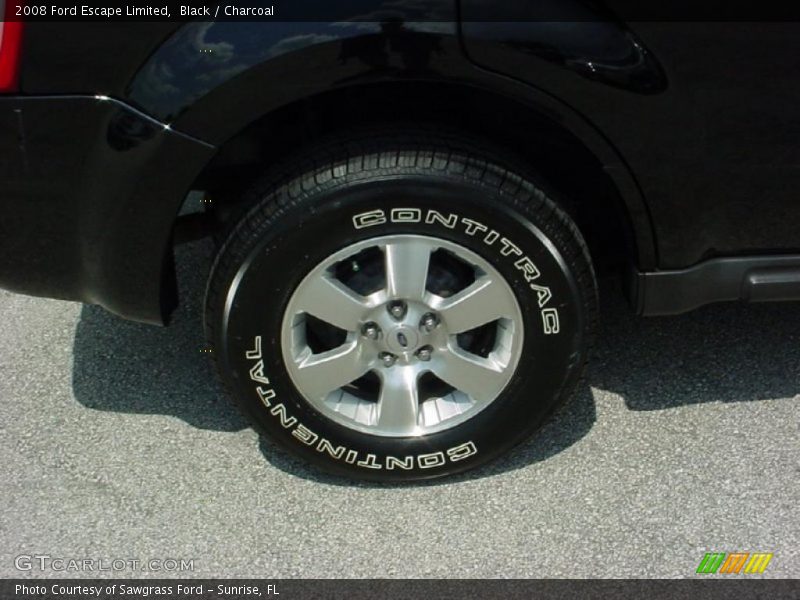 Black / Charcoal 2008 Ford Escape Limited