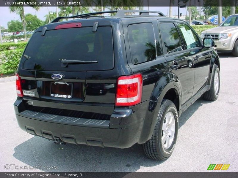 Black / Charcoal 2008 Ford Escape Limited