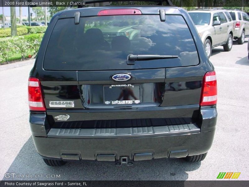 Black / Charcoal 2008 Ford Escape Limited