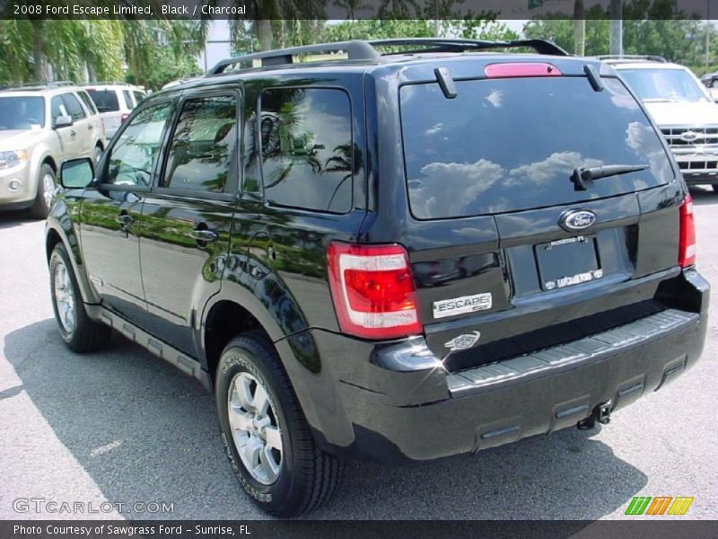 Black / Charcoal 2008 Ford Escape Limited