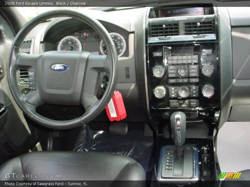 Black / Charcoal 2008 Ford Escape Limited